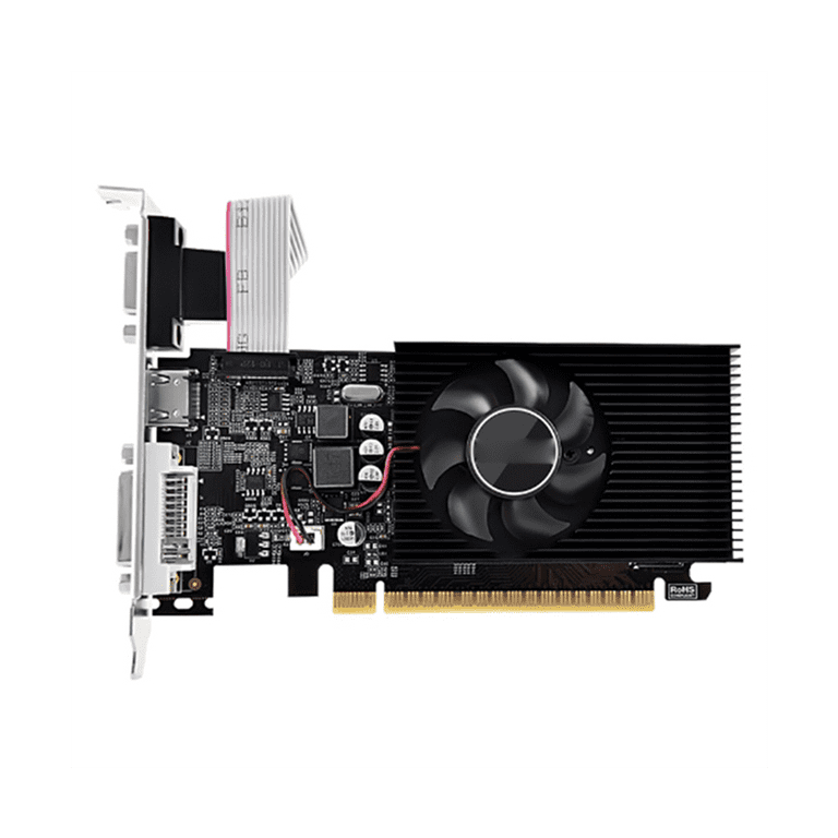 GT730 4G Game Graphics Card Fan Cooling Desktop Computer Office Graphics Card HD Display Interface Graphics Card Walmart