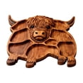 thumbnail image 2 of Highland Cute Cow Wooden Charcuterie Board,Shaped Charcuterie Board, Appetizer Board, for Snack Fruit Meat Cheese Home Party Banquet Family Gathering Dining Table Holiday Kitchen, 2 of 6