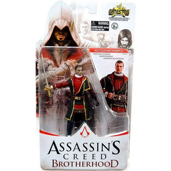 Assassin's Creed Gamestars Niccolo Machiavelli Action Figure