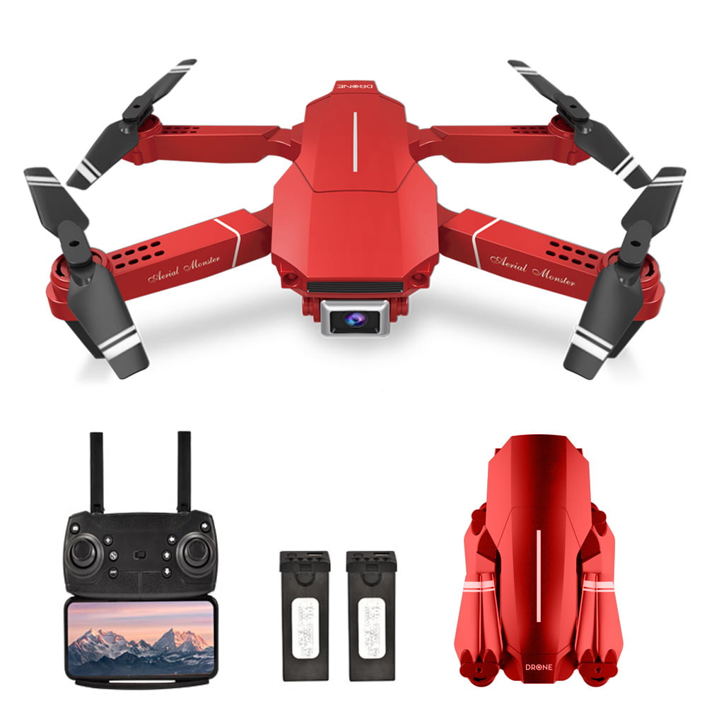 Rc Drone E98 Toy with Hd Camera 4K 1080P 720P Rc Drone Foldable Four-Axis Aircraft One-Click Return Mini Drone