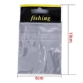 thumbnail image 2 of 100Pcs Small Fish Hook Bags Fishing Accessories Bag Fishing Bag For Fishing WA, 2 of 10