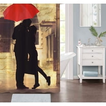 Love Fabric Shower Curtain