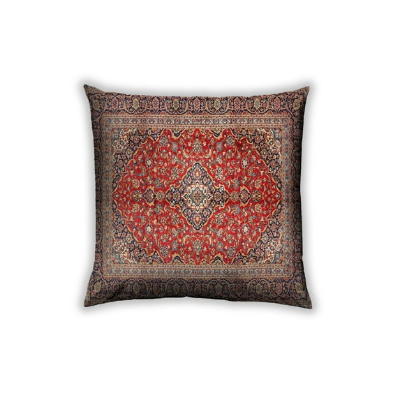 Ahgly Company Indoor Square Traditional Throw Pillow, 18 inch by 18 inch