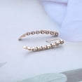 thumbnail image 3 of Boho Crystal Ear Climber Earrings Gold Rhinestone Crawler Earrings Vintage Cluster Crystal Stud Earrings Cz Climbing Earrings Jewelry for Women, 3 of 14