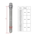 thumbnail image 5 of 300mm 1500w-3500w nano electric heating tube Nano Water Heater Heating Tube Stainless steel threaded flange, 5 of 5