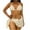 Beige, variant on Tqyyweavej Women's 3 Piece Mesh Triangle Bikini Sets Halter 3D Flower Solid Color Swim Tops and Side Tied Fashion Bikini Bottoms with Bottom Coverups
