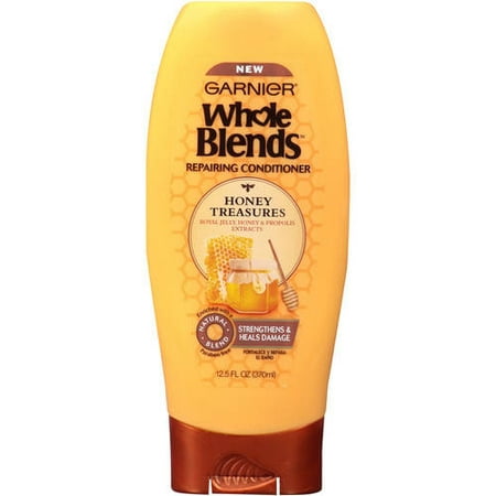 Garnier Whole Blends Repairing Conditioner Honey Treasures 12.5 FL (Best Hair Care For Dry Damaged Hair)