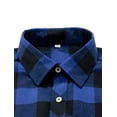thumbnail image 4 of sogami Sleeveless Plaid Flannel Shirts for Men Casual Button Down Shirt, 4 of 6