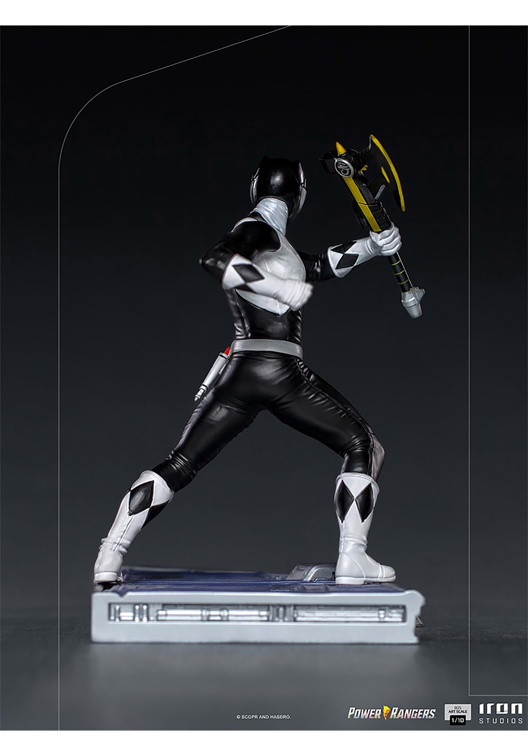 Mighty Morphin Power Rangers Black Ranger 1:10 Scale Statue - Walmart.com