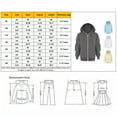 thumbnail image 2 of WOYY Big Boys Full Zip Hoodie Casual Active Hooded Sweatshirt Jacket, Sizes 7-8, 2 of 4