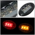 thumbnail image 6 of DNA Motoring For 99-10 Ford F250 F350 F450 Super Duty Dually Fender LED Side Marker Light Lamp 4PCS Smoked, 6 of 6