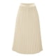 thumbnail image 1 of Falda acampanada plisada de cintura alta elástica para mujer, gasa - S-XL, 1 of 2
