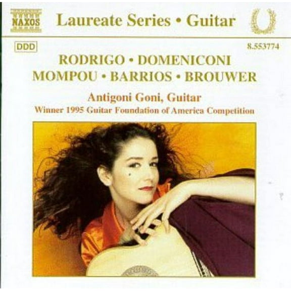 Antigoni Goni - Antigoni Goni: Guitar Laureate Series - Music & Performance - CD