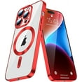thumbnail image 6 of Compatible with Magsafe iPhone 14 Plus Case Magnetic Cute Glitter Clear for Women Girls Luxury Phone Case Full-Body Protective Shockproof Slim TPU Case for iPhone 14 Plus Black YX, 6 of 8