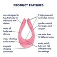thumbnail image 2 of Satisfyer Endless Joy Cilitrol Vibrator, Pink, 2 of 9