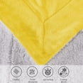 thumbnail image 6 of Double-Sided Lamb Fleece Blanket Coral Velvet + Fleece, Thick Warm Childs Winter Blanket – Machine Washable Plush Throw for Bed Couch Cold Night Comfort, 6 of 6