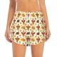 thumbnail image 2 of Balery Thanksgiving Turkeys Pantalones cortos deportivos para mujer con forro y dos bolsillos, elásticos, para entrenamiento, gimnasio, yoga-Large, 2 of 7