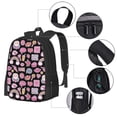 thumbnail image 4 of Daiia Elements Backpack for Men and Women -Durable Backpack Large Capacity, Water-Resistant Bag with Adjustable Straps and Laptop Compartment, 4 of 9