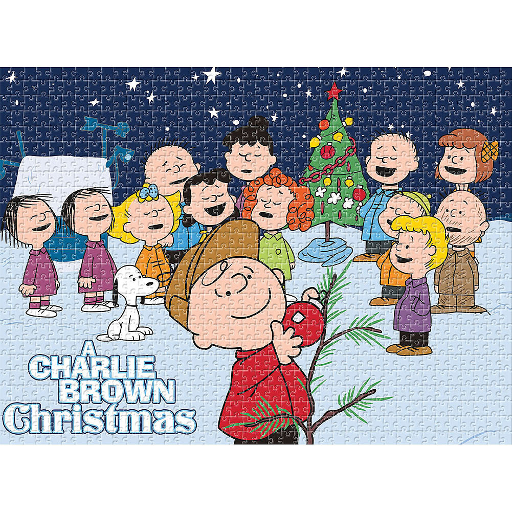 PEANUTS A Charlie Brown Christmas Jigsaw Puzzle 1000 Piece Holiday