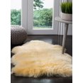 thumbnail image 2 of NEW ZEALAND SHEEPSKIN QUATTRO RUG 4' X 6', 2 of 3