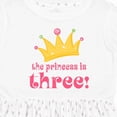 thumbnail image 4 of Inktastic 3rd Birthday Princess I'm Three Girls Toddler Dress, 4 of 5