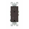 thumbnail image 2 of Leviton 3001367 15A, 125V Decora Duplex 5-15R Brown Outlet, 2 of 2
