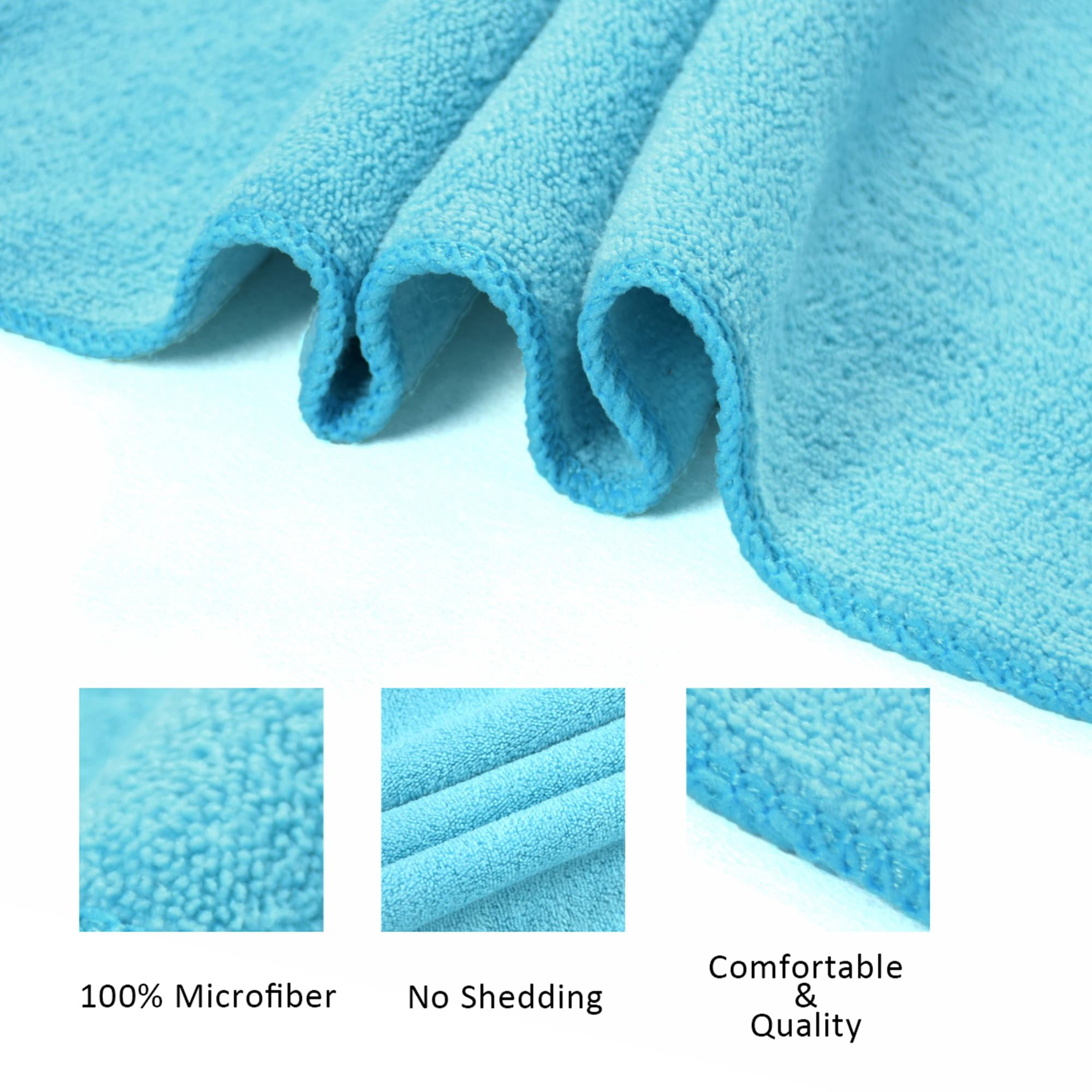 JML Bath Towel (6 Pack, 27 x 55) - Super Absorbent, Fast Drying,  Multipurpose for Bath, Swimming, Fitness, Sports, Yoga