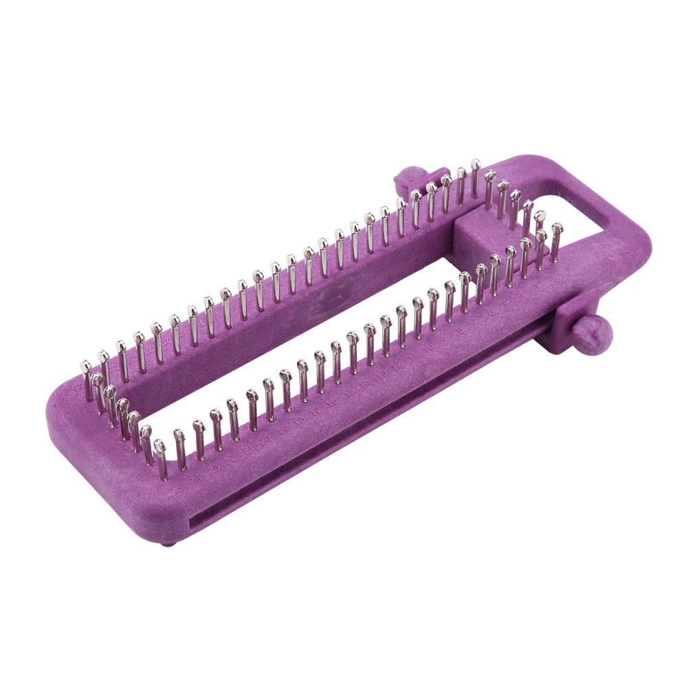 Tebru Knitting Board,Adjustable Sock Loom Kit Knitting Board for