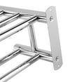 thumbnail image 4 of Qiilu Stainless Steel Towel Rack Luxury Solid Polished Chrome Towel Rack Towel Wall Shelf Bathroom,Towel Wall Shelf,Stainless Steel Towel Rack, 4 of 6