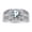 Aquamarine, variant on Men's Rings Sterling Silver Designer Starburst 7MM Round Gemstone & Diamond Ring Amethyst February Birthstone Size 9