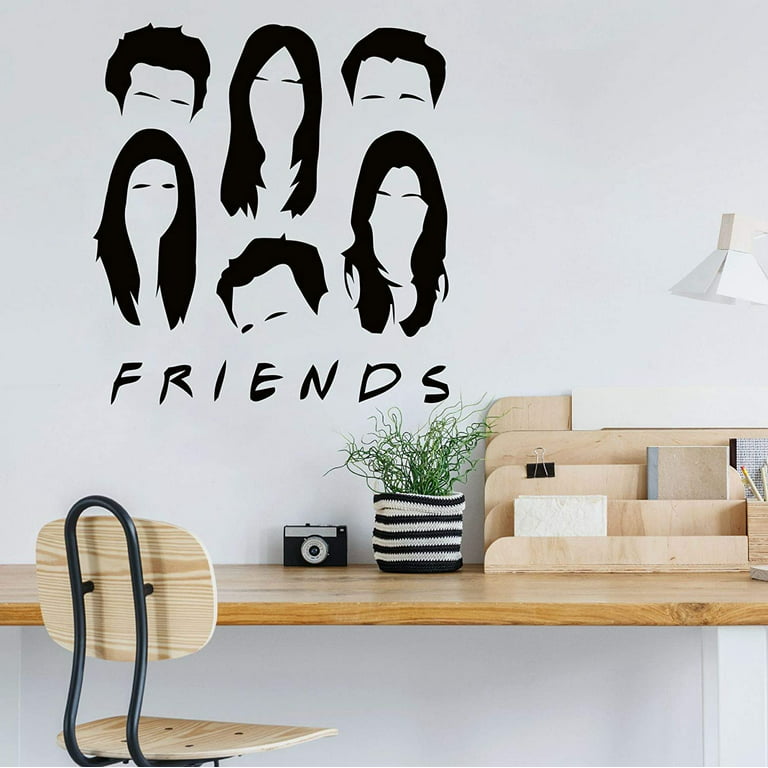 FRIENDS TV Show Series Characters Murals Quote Wall Stickers Decor