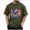 Army Green, variant on Men's United States of America 1776-2026 Tops 250 Anniversary USA Shirt Eagle Patriotic Flag Tee (XXL, Black)