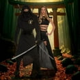 thumbnail image 4 of UNDERWRAPS Women's Black Ninja Costume - Sexy Assassin Outfit, Adult Cosplay Costume, Festival Outfits, Couples Costumes, Halloween Dress Up, 4 of 7