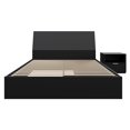 thumbnail image 2 of Nexera Porter 3-Piece Dual Storage Bedroom Set, Black, Queen, 2 of 6