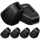 thumbnail image 1 of WORGEOUS Almohadillas de asiento de goma de 6 pcs para almohadillas de taburetes de kit de tambor tocando tapetes protectores de piso, 1 of 9