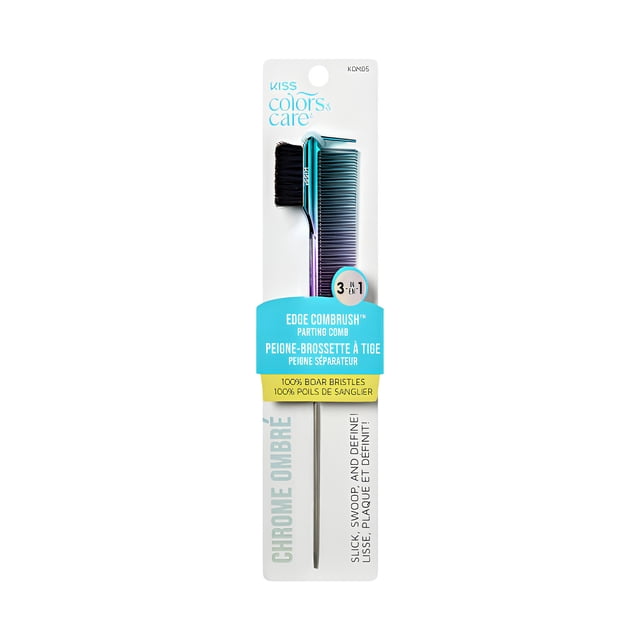KISS - Brosse à cheveux pour la couleur et le soin des cheveux - Chrome Ombre