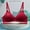 Red, variant on WREESH Lightly Lined Bra T-Shirt Bra Women Bra Soild Wire Underwear Bra Everyday Small Cup Underwear Seamless Adaptive Bra Underwear Beige
