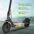 thumbnail image 5 of Restored Electric Scooter for Adults, 10 Inch Tires, 22 MPH Max Speed, 500W Motor, Digital LED display, Gray, 5 of 9