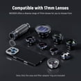 thumbnail image 4 of Funda de teléfono NEEWER para iPhone 16 Pro con placas traseras modulares, 4 of 7