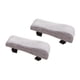 thumbnail image 1 of Almohadillas para reposabrazos de silla de oficina con reposabrazos acolchados con funda extraíble y lavable. Gris claro, 1 of 9