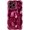 Eletro Red, variant on for iPhone 13 Pro Case,Water Ripple Wave Meteorite Bubble Chrome Plating Electroplated Candy Phone Case (Eletro Red)