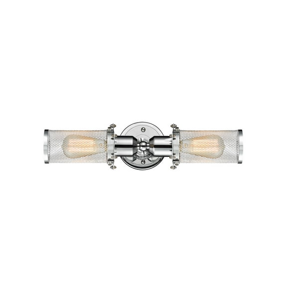 Innovations 900-2W-PC-CE219-PC-LED Quincy Hall 2 Light Bath Vanity Light part of the Austere Collection, Polished Chrome