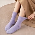 thumbnail image 7 of Yawslow 7 Pairs Women's Fuzzy Socks, Soft Cozy Winter Warm Fluffy Socks for Home Sleeping, US Size 5-10, 7 of 7