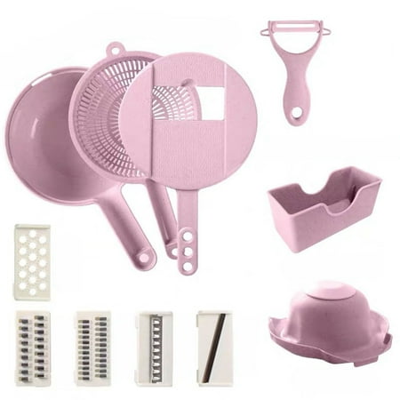 

Gfregrj Vegetable Cutter Vegetable Cutter Shapes Deals of the Day Clearance Prime Sale Kitchen Home Decor Items under 5 12 In 1 Multi Function Food Chopper Vegetable Chop