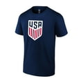 thumbnail image 5 of Icon Sports Official US Men's National Soccer Team Ultimate Fan Pack - Unisex Adult - Jacket, T-Shirts, Scarf & Soccer Ball - USSFUFP Navy XL, 5 of 9