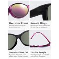 thumbnail image 5 of TINHAO Womens Polarized Fit Over Glasses Sunglasses Wear over Glasse with UV Protection, 5 of 7