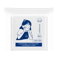 thumbnail image 7 of Disposable Face Towels, 100% Viscose, 20×20 cm, 20 Count, 65 gsm EF Textured, Soft & Absorbent disposable facial Cleansing Cloths, 7 of 7