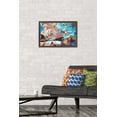 thumbnail image 2 of One Piece: Fishman Island - Underwater Group Wall Poster, 14.725" x 22.375" Framed, 2 of 4