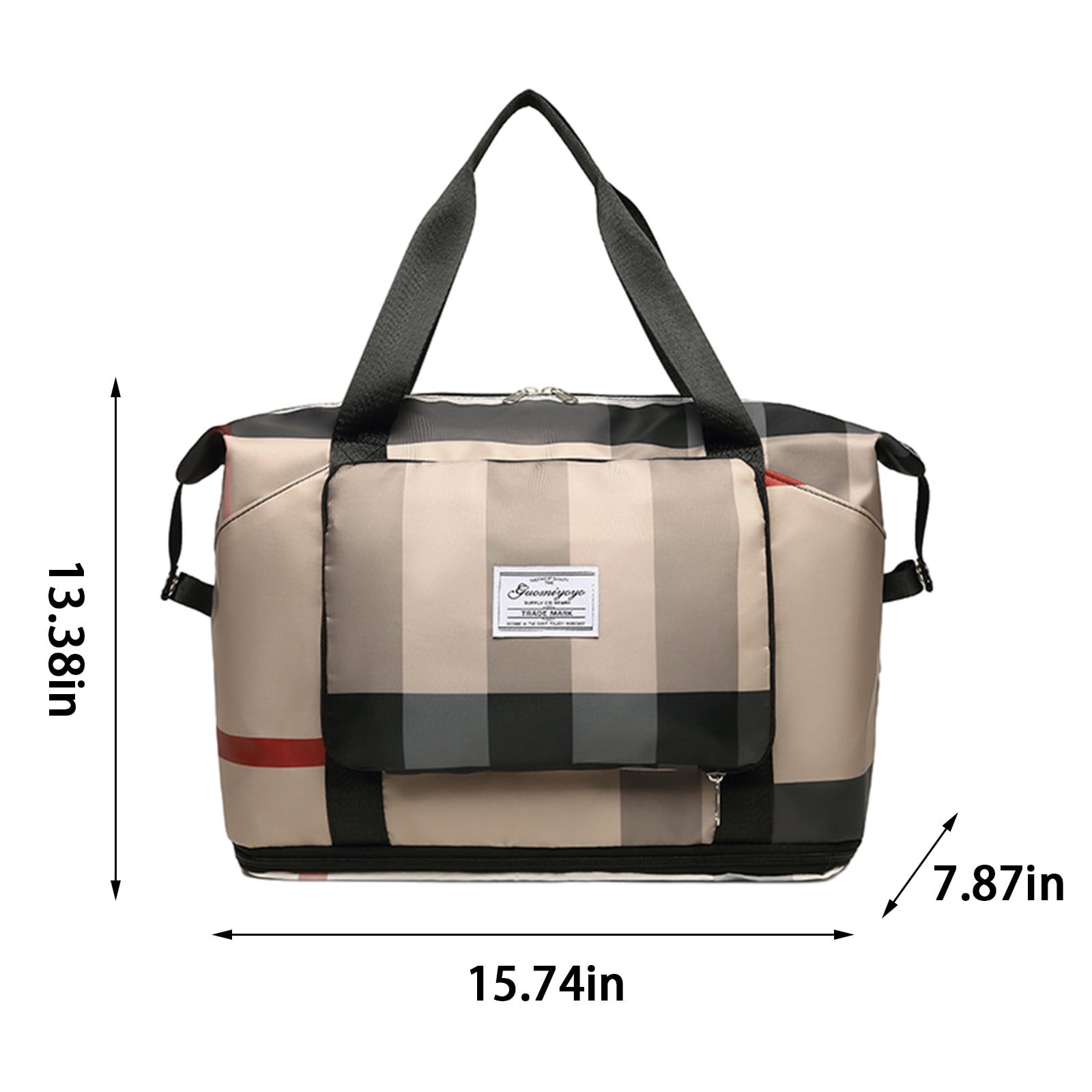 TopLLC Travel Duffel Bag Large Capacity Weekender Bags with Side Pockets Waterproof Sport Gym Tote Bag Spirit Airlines Personal Item Bag Foldable Carry on Luggage Overnight Bag for Women Men Walmart.c...