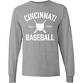 thumbnail image 3 of Inktastic Cincinnati Baseball Long Sleeve T-Shirt, 3 of 5